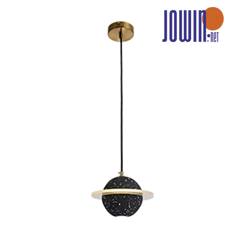 ໂຄມໄຟ pendant Ball Cement ສີດໍາ