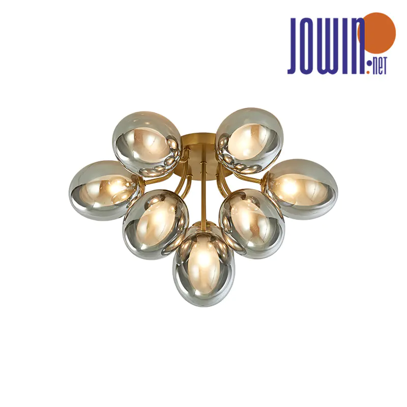 ໂຄມໄຟເພດານ Golden Glow Crystal Ball